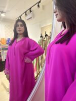 Djellaba femme rose