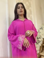 Djellaba femme rose